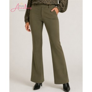 Lady Day Broek Poppy flared travel Deep Forest